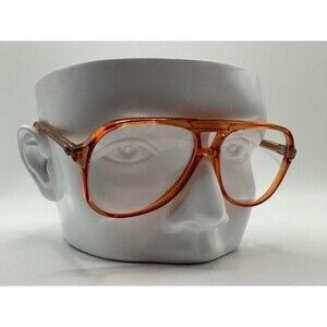 NEW Vintage Oversize Eyeglasses | Non Rx | Double Bar Plastic Style | Clear Lens